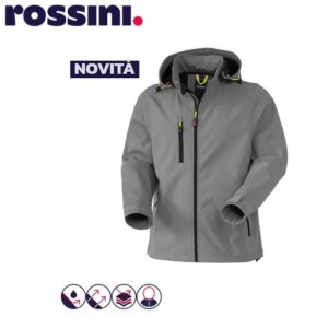 Giubotto Softshell R Boost Grigio